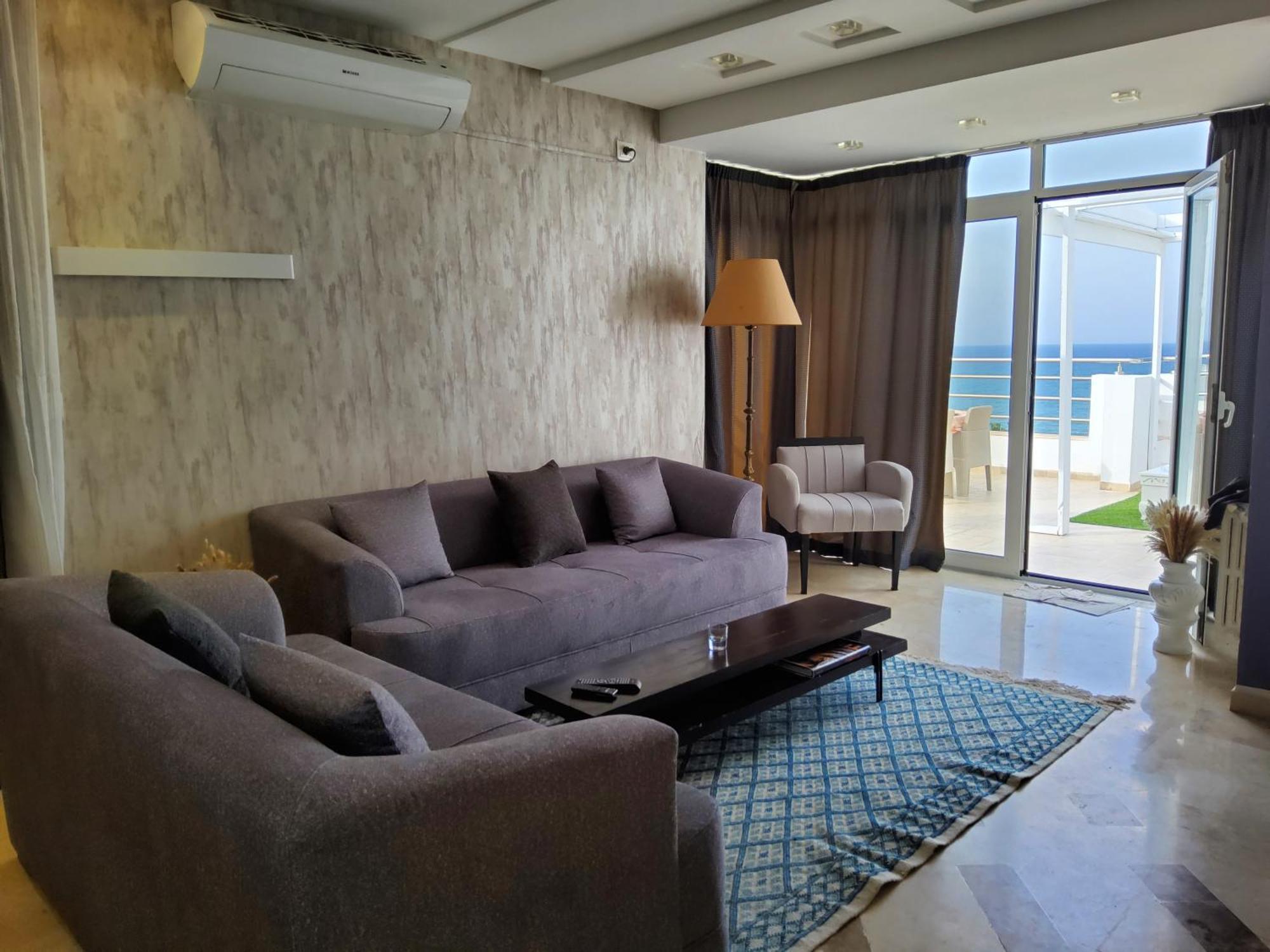 Ferienwohnung Seven Sky Penthouse Sousse Exterior foto