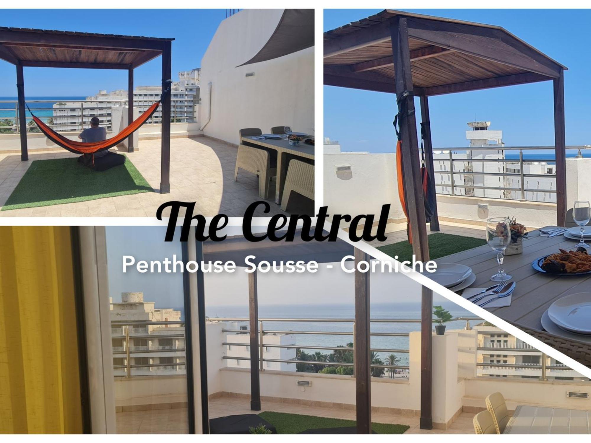Ferienwohnung Seven Sky Penthouse Sousse Exterior foto