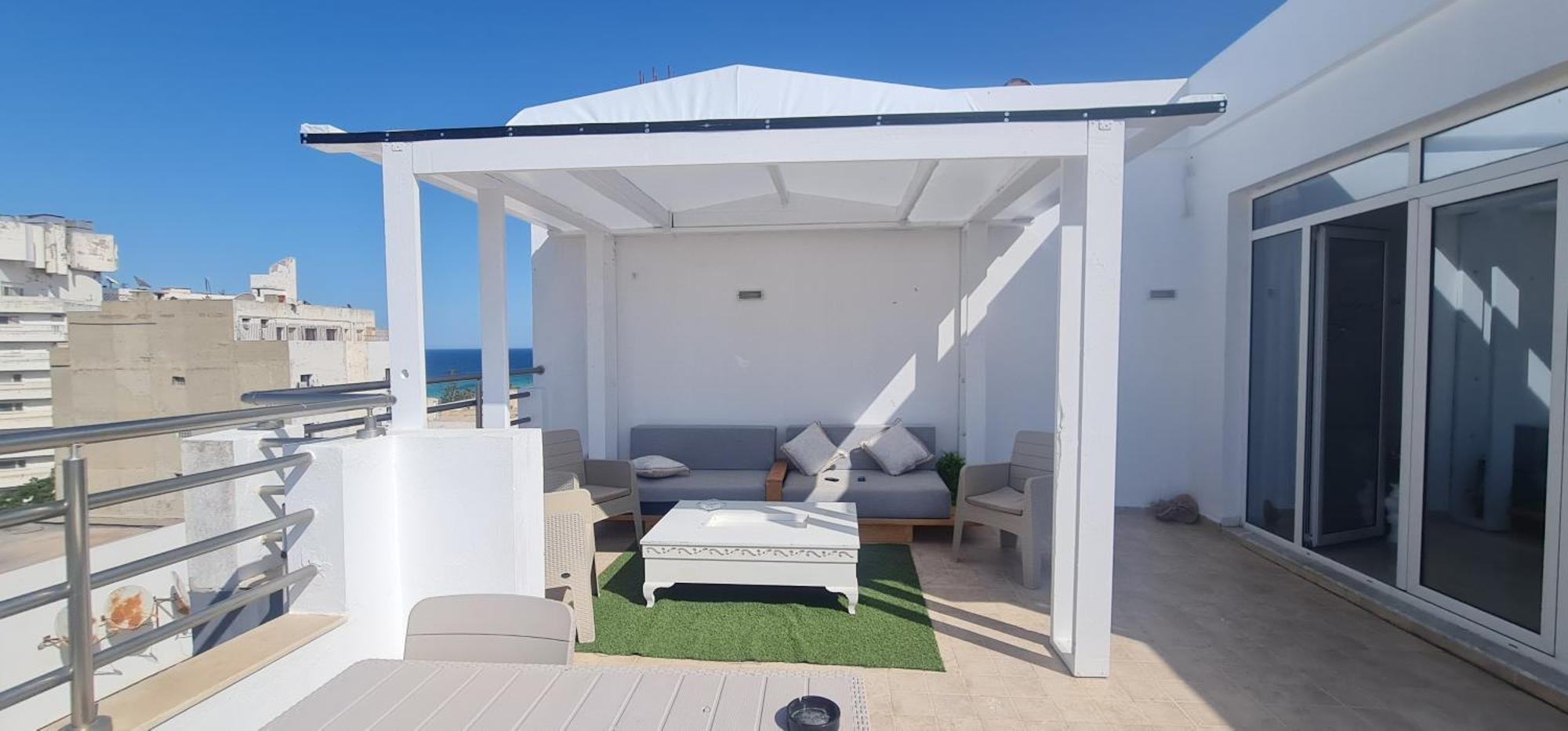 Ferienwohnung Seven Sky Penthouse Sousse Exterior foto